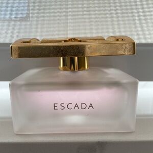 Escada Perfume Bottle with Gold Cap